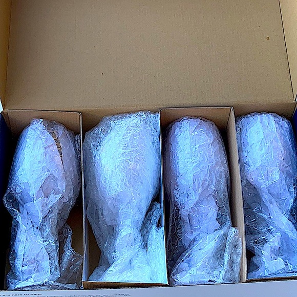 MIKASA CHEERS METALLICS GOLD STEM WINE GLASS 14 FL OZ SET OF 4 - Picture 10 of 10